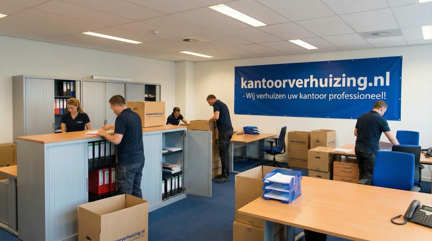 Kantoorverhuizingen door heel Nederland