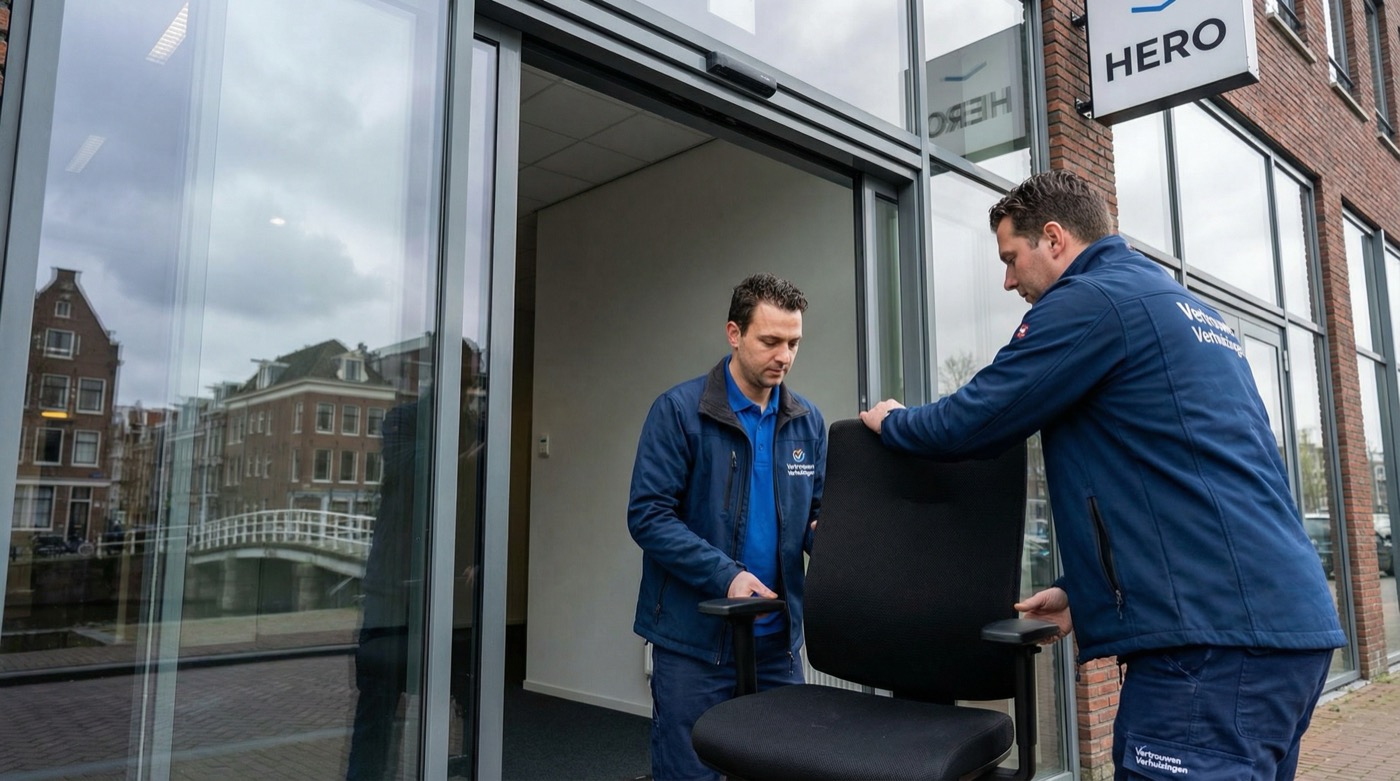 Ons professionele verhuisteam aan het werk